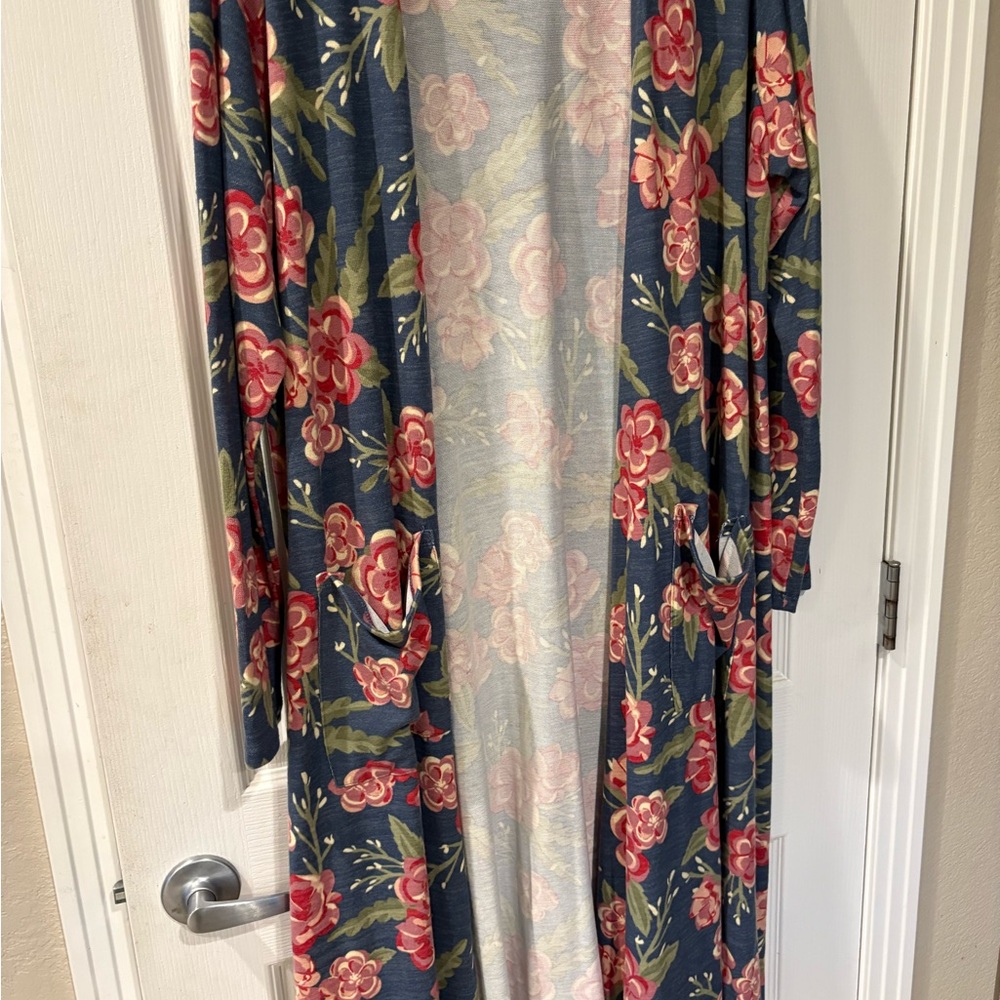 LuLaRoe Sarah Multicolor Patterned Garment